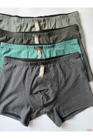 Чоловічі боксери з бавовни Fuko Ub 8195